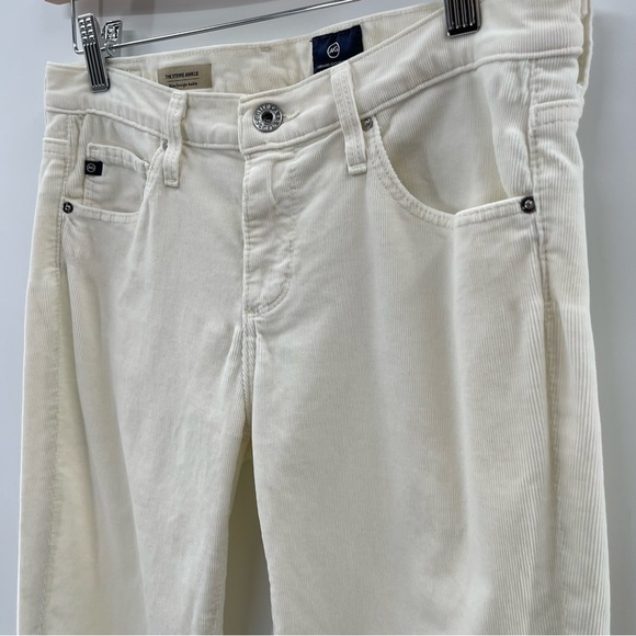 AG ADRIANO GOLDSHMIED Stevie Ankle Corduroy Pants Size 28 - Picture 3 of 11